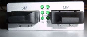 2FX to 1TP media converter model No. GWT-S/ M