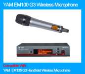 YAM EM135 G3 Handheld Wireless Microphone System