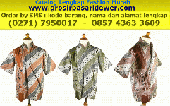 Hem Batik Wayang Karya P390 GrosirPasarKlewerCom