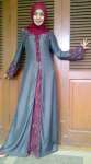 Busana Muslim Gamis Katun B-47 Gamis Katun # Romantic Reds