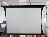 tab tensioned projector screen