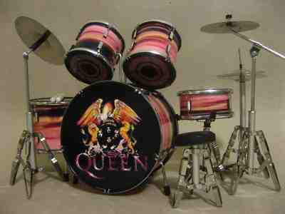 miniatur Drum Set Queen