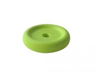Green Round Shape Pottery Soap Dishes