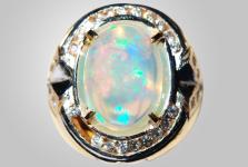 Batu Cincin Kalimaya Opal ( Code : Op 007)
