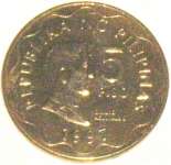 KOIN 5 PISO 1997 PHILIPINA