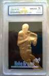 Kobe Bryant Bleacher Gold 23 Karat Skybox E-X2000 Black Graded WCG 10