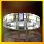 high quality wedding stainless steel ring paypal acceptable