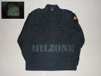 Belgian Military Field Shirt,  Black