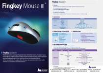 NITGEN FINGKEY MOUSE III ; Mouse Sensor sidik jari