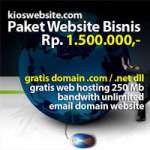PAKET WEBSITE BISNIS 1.500 RIBU
