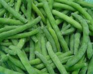 Frozen green sword bean