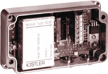 Kistler Types 5034A2,  5034A3,  5036A Multichannel Charge Amplifier