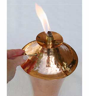 oil lamps