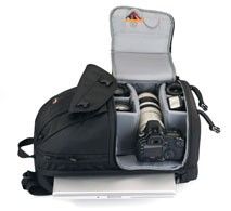 New Fastpack 350 Camera bags& Backpacks,  black color,  pypal,  retail and wholesale