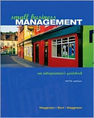 Small Business Management an Entrepreneur's Guidebook,  Megginson Byrd,  McGraw-Hill,  2006