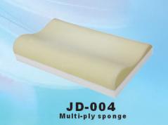 memory foam sponge multi-ply pillow