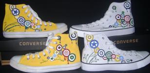 CONVERSE HAND PAINTED SHOES