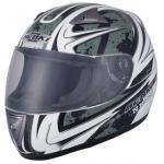 820-1 White-grey Motorcycle Helmet