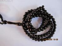 Tasbih Kayu Kokka Hitam 99 Diameter 8 mm (Kode Item #17)