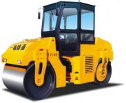 Double-drum vibratory rollers