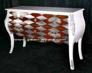 High quality Chest 2 drawers with custom finish color,  Indoor furnitures