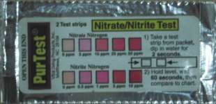 PurTest Nitrate/ Nitrite Foil Pack with Color