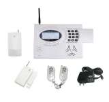 Both GSM and phone line LCD home security alarm system( ZC-GSM003)