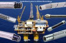 Flexible Metal Conduits For Offshore & Heavy industrial Electrical Wirings