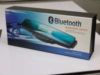 Bluetooth Handsfree Rearview Mirror w/ FM Transmitter & Caller ID VTB-88B1