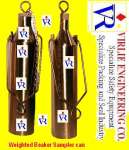 sampel can/ astm Sampling Equipment./ Brass sus Weighted Beaker/ Petroleum Oil Sampler / Weighted bottle plug sampler /