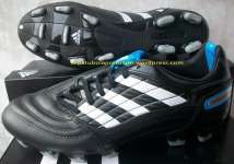 SEPATU BOLA ADIDAS PREDATOR ABSOLADO X TRX FG -Black/ White/ Cyan-