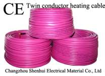 18W/ M twin conductor heating cable