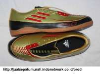 Sepatu Futsal Adidas F50 Adizero Evo Gold-Merah ( UK 39-43)