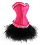 Corset and Bustier,  Made of Spandex and Polyester,  Available in Various Sizes