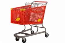 180L plastic shopping cart GY-180C