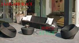 Sofa Saarland Black