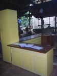 Kitchen set kayu mahoni