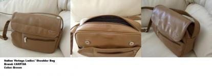 Italian Ladies' Shoulder Bag - Brand: CARPISA