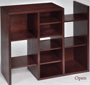 Jf H bookcase open