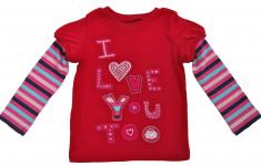 Baby Gap I Love You Too Red Graphic Tee - SOLD OUT
