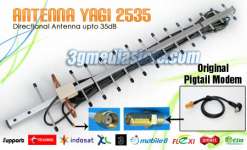 Penguat Sinyal Modem | BANDLUX | Antena Modem | GSM | CDMA | YAGI 2535 Support : BANDLUX C100