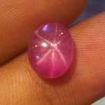 RUBY BURMA STAR 4.19 CTS