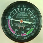 Compound meter gauge