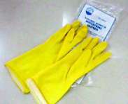 SEA GULL Rubber Glove yellow for chemicals