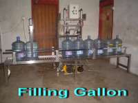 filling gallon