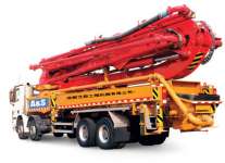 truck-mounted concrete pump