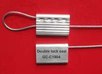 ISO container locks & seals with barcode