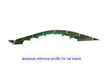 aluminum extrusion profile for metro and train