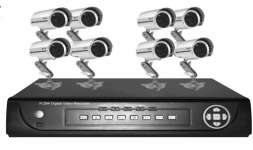 8CH CCTV DVR kits