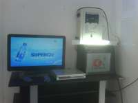 TV LED,  POWER BANK 500 W,  SOLAR PANEL 100WP,  Antena Parabola 6 ft,  Receiver Digital dan Asesoris